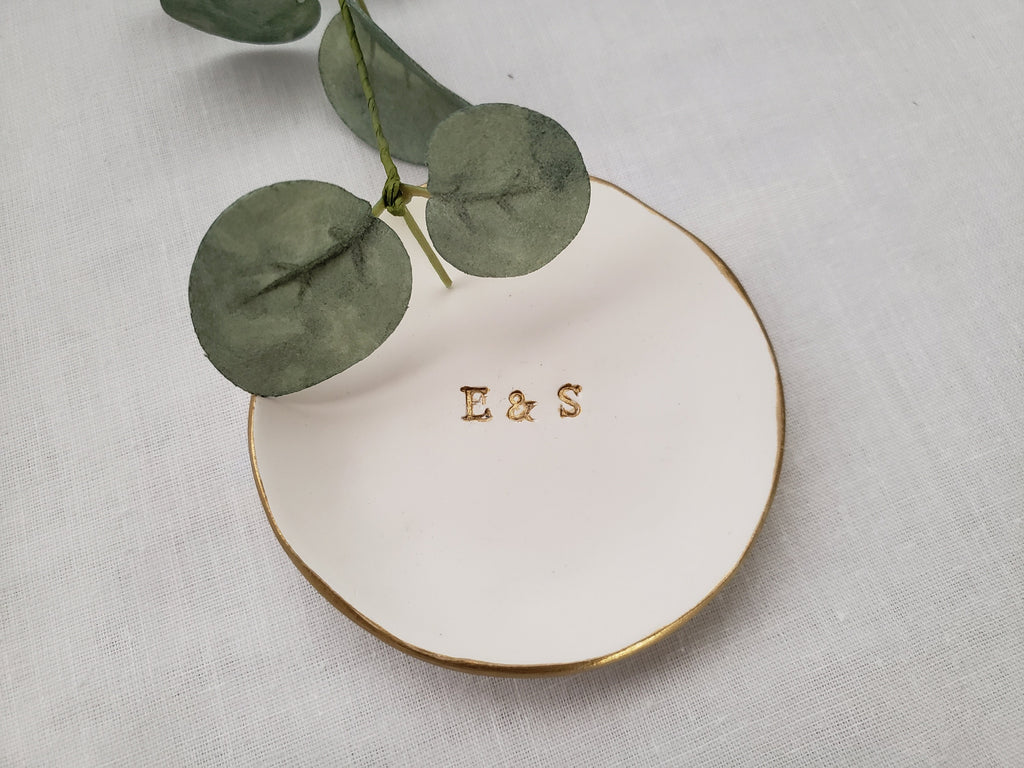 Personalized Ring Dish/Ring Holder/Jewelry Dish/Custom Ring Dish/Wedding Ring /Mother's Day Gift/ Engagement Gift / Ring Dish Engagement