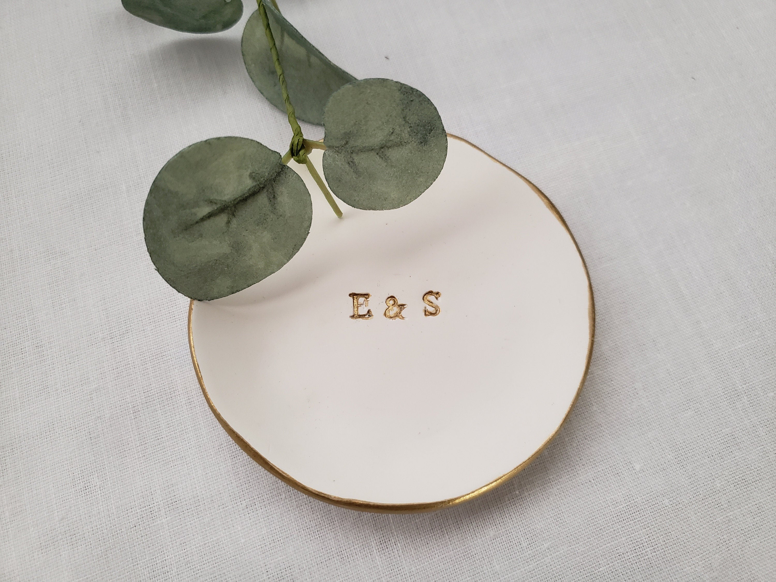 Personalized Ring Dish/Ring Holder/Jewelry Dish/Custom Ring Dish/Wedding Ring /Mother's Day Gift/ Engagement Gift / Ring Dish Engagement