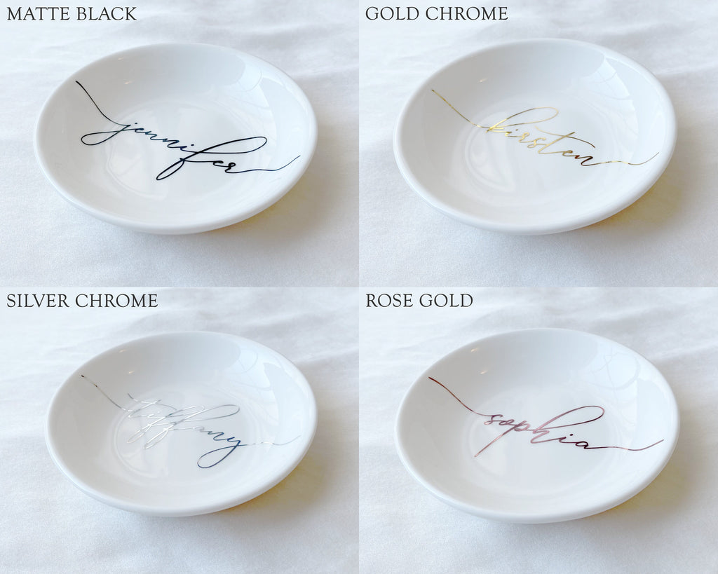 Personalized Jewelry Dish - Bridesmaid Gifts