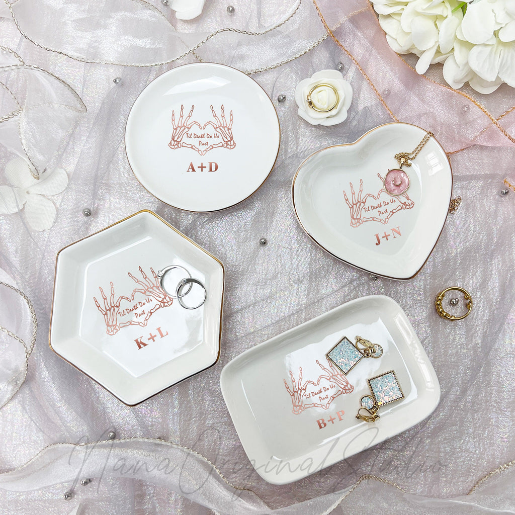Till Death Jewelry Dish For Couple