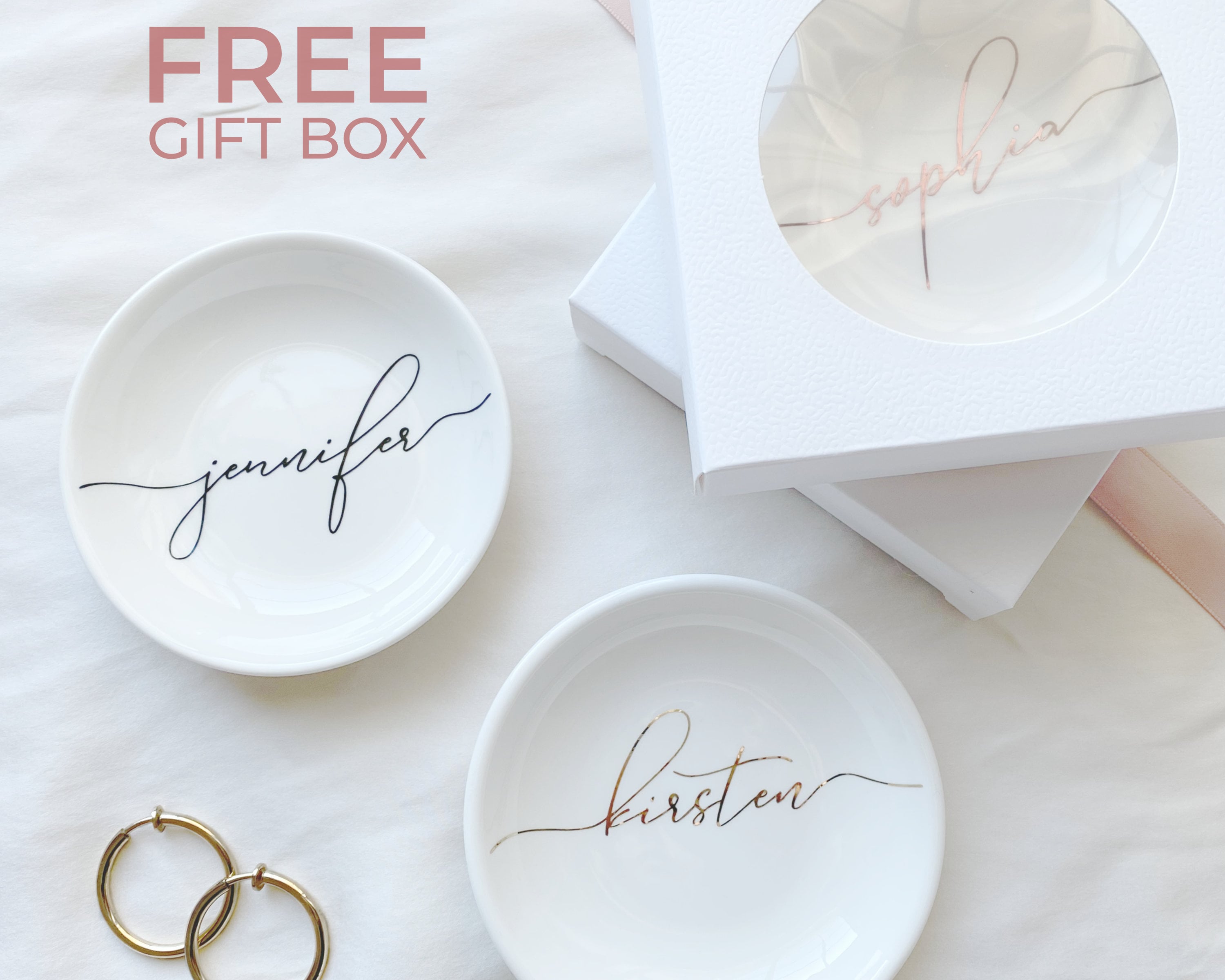 Personalized Jewelry Dish - Bridesmaid Gifts
