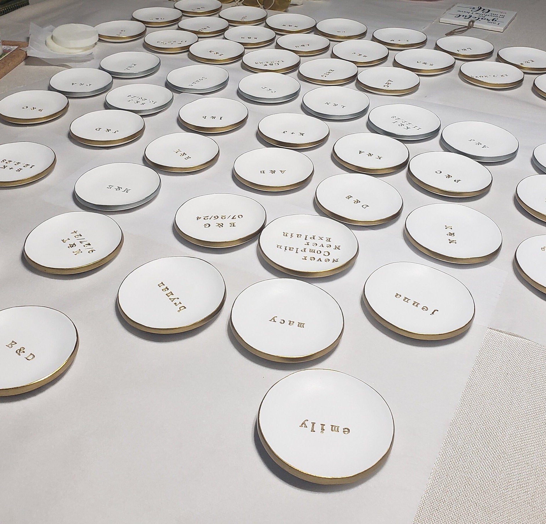 Personalized Ring Dish/Ring Holder/Jewelry Dish/Custom Ring Dish/Wedding Ring /Mother's Day Gift/ Engagement Gift / Ring Dish Engagement