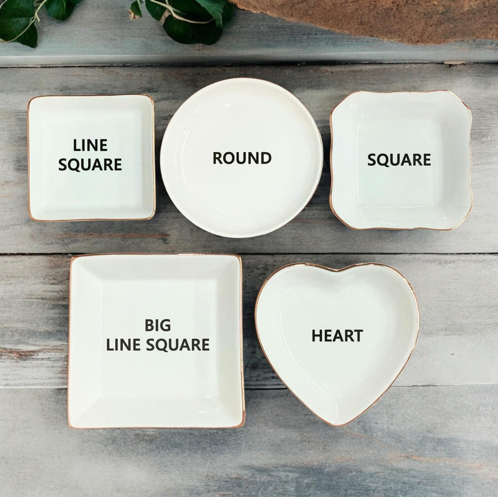Personalized Jewelry Dish-Bridal Shower Gift