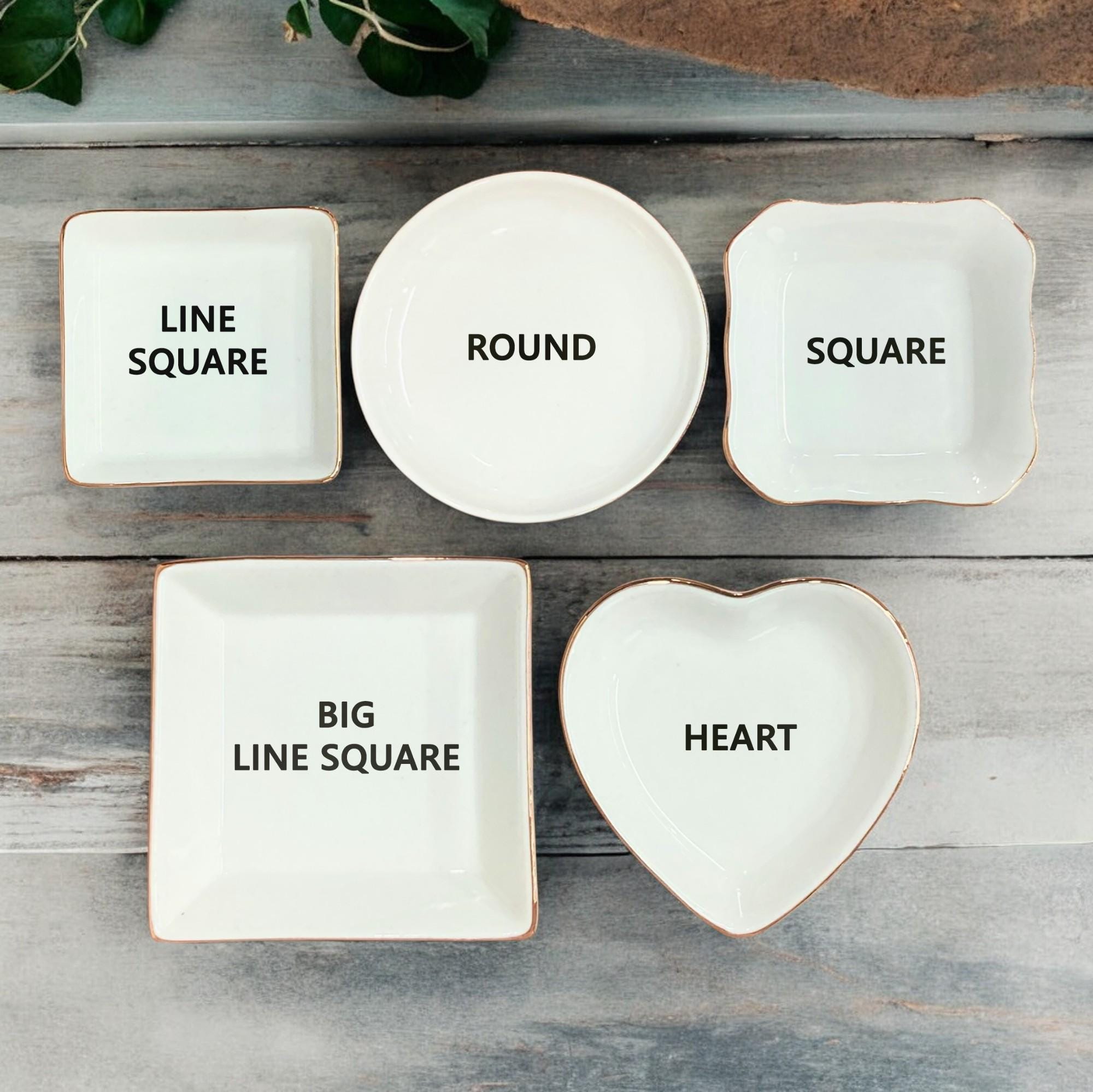 Personalized Jewelry Dish-Bridal Shower Gift