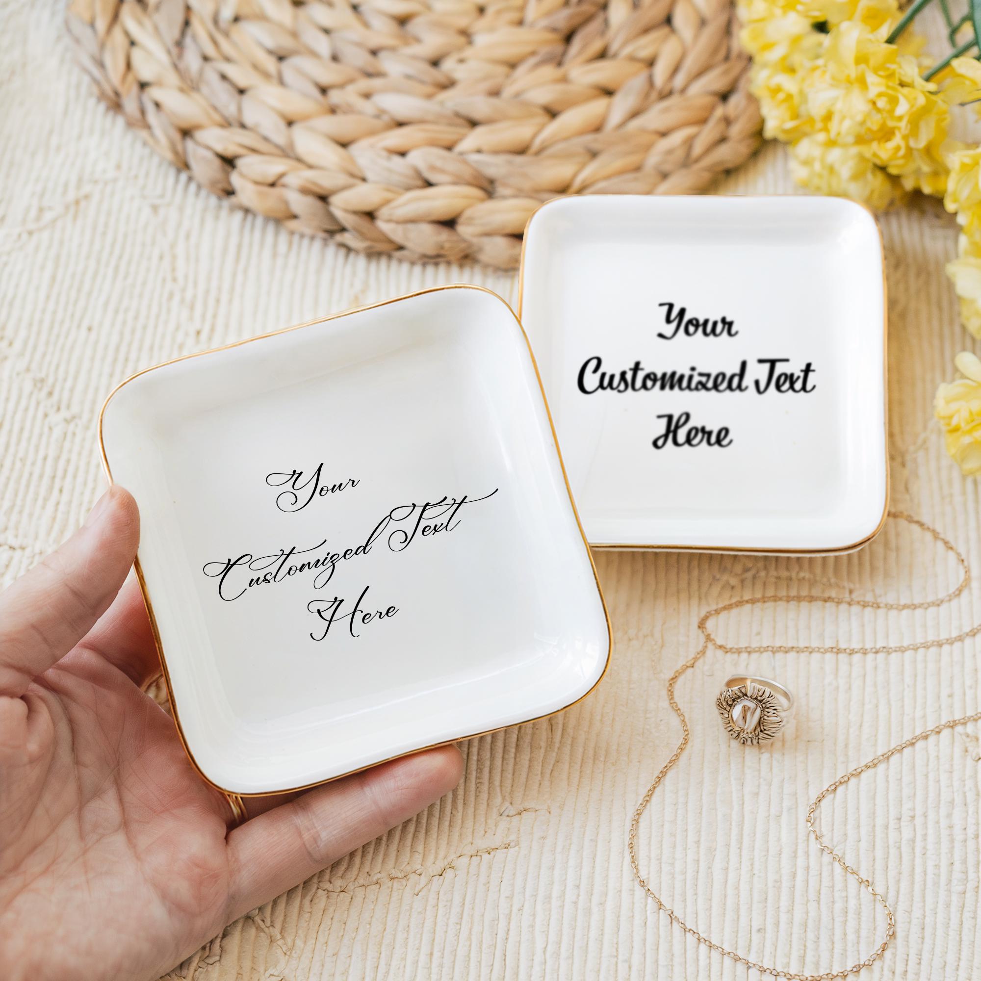 Customized Trinket Dish