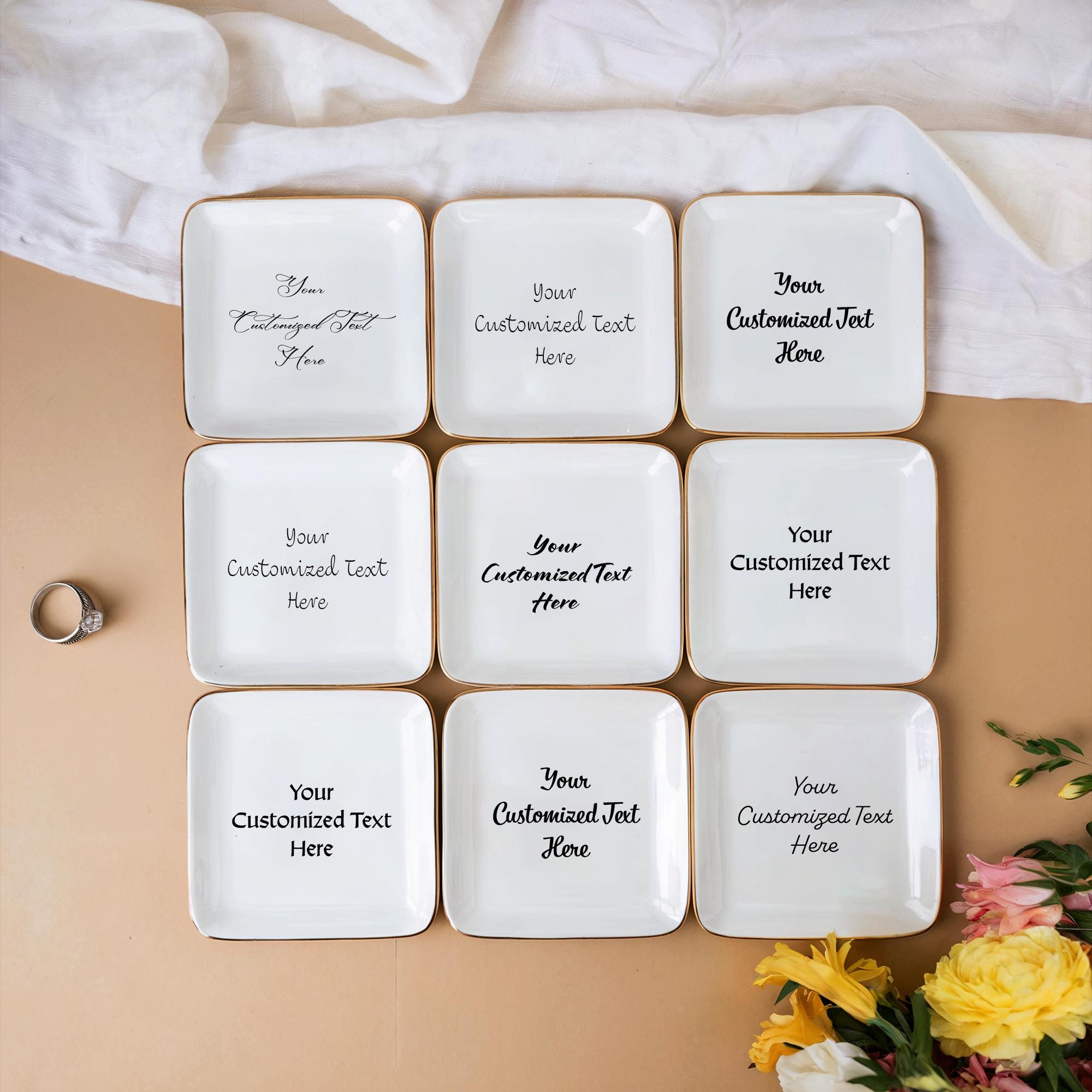 Customized Trinket Dish