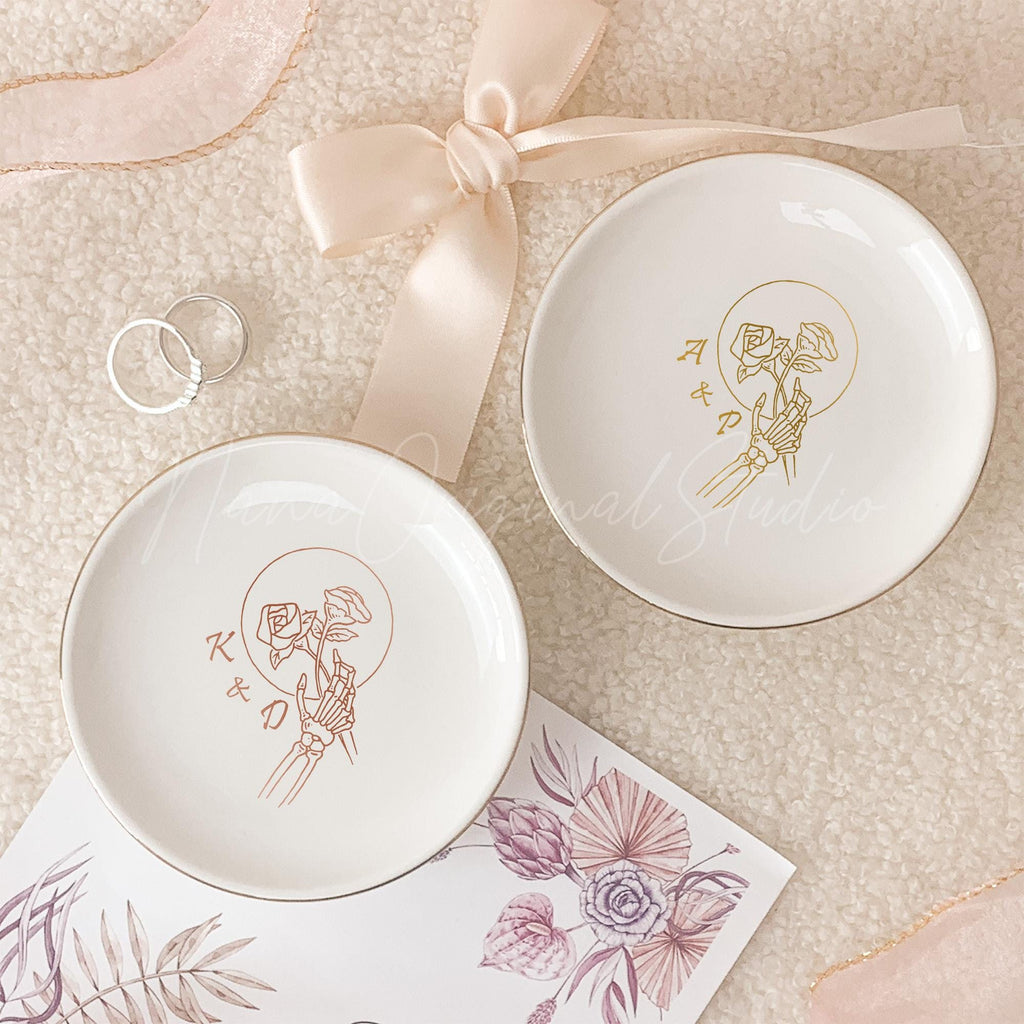 Till Death Jewelry Dish For Couple