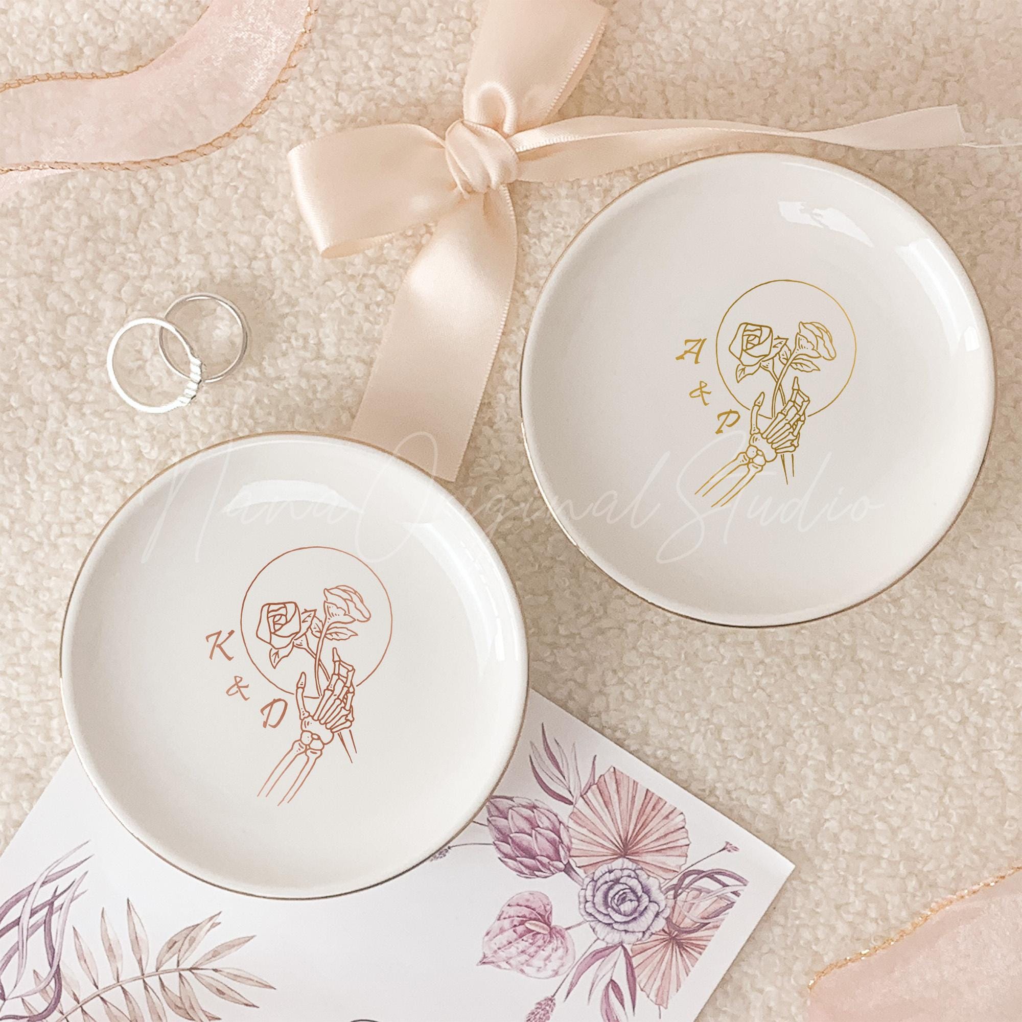 Till Death Jewelry Dish For Couple