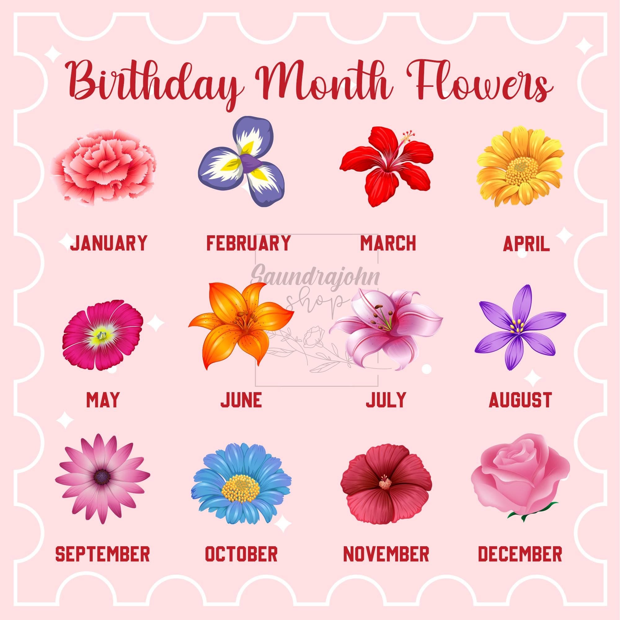 Personalized Sister Ring Dish with Birth Flower