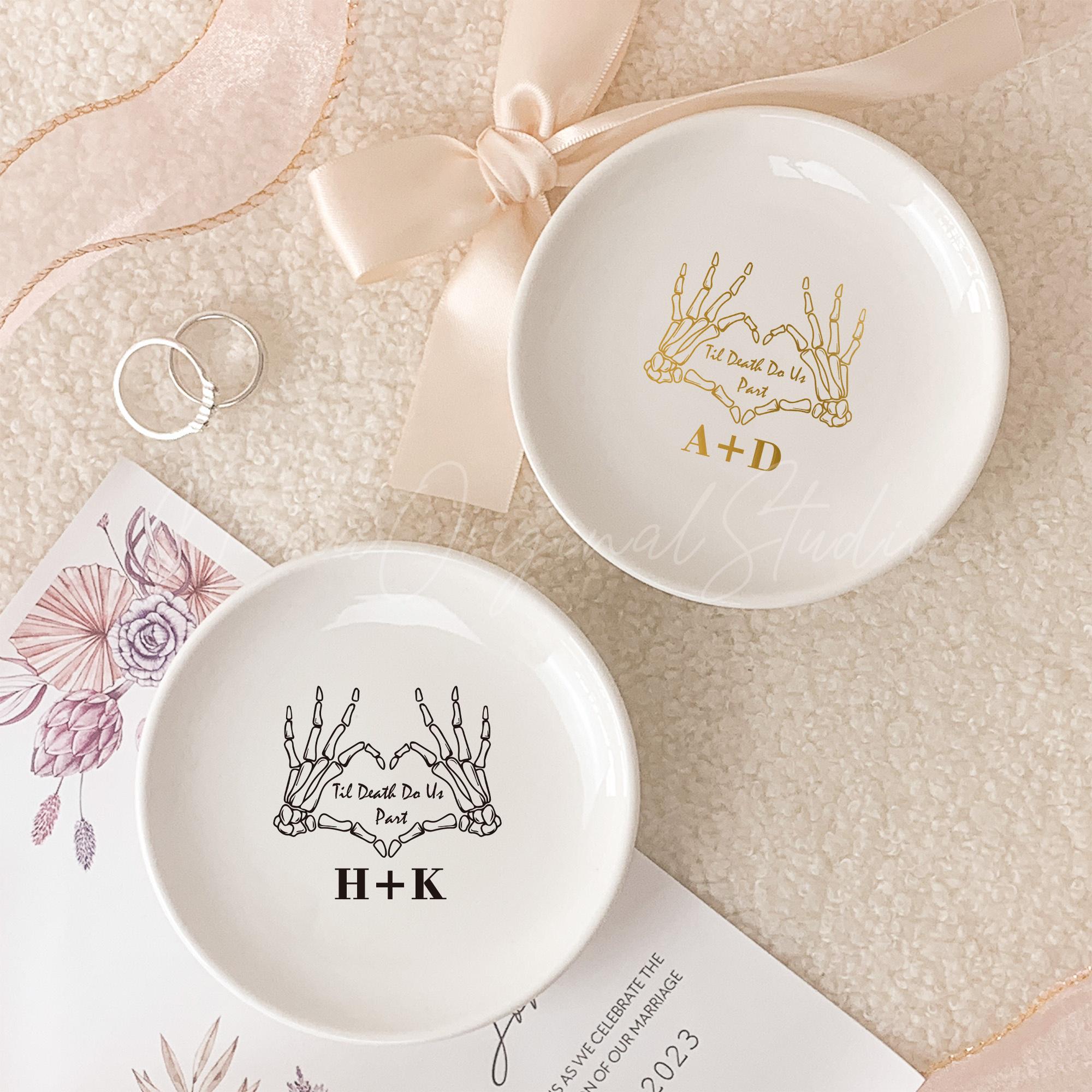 Till Death Jewelry Dish For Couple