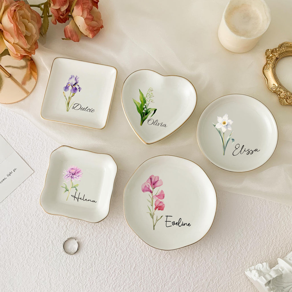 Personalized Jewelry Dish - Bridesmaid Gifts
