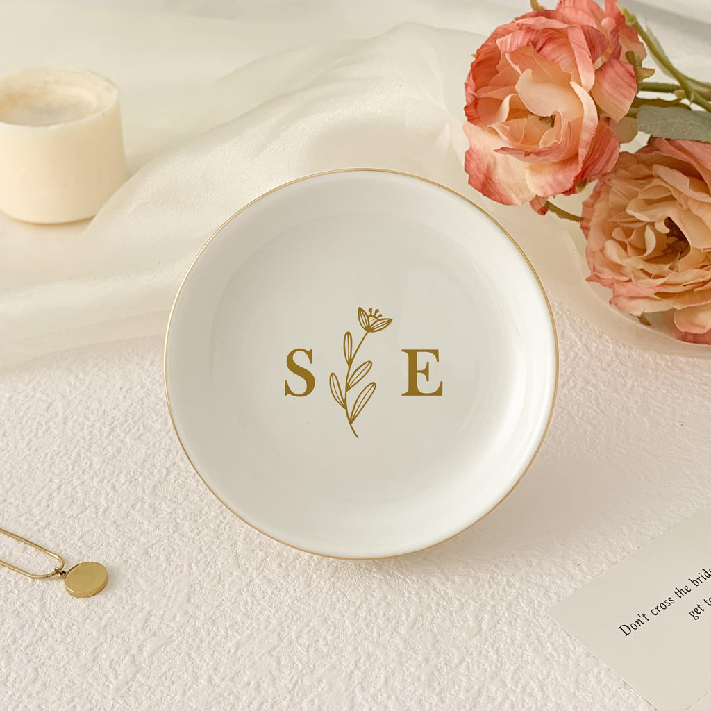 Personalized Jewelry Dish - Bridesmaid Gifts