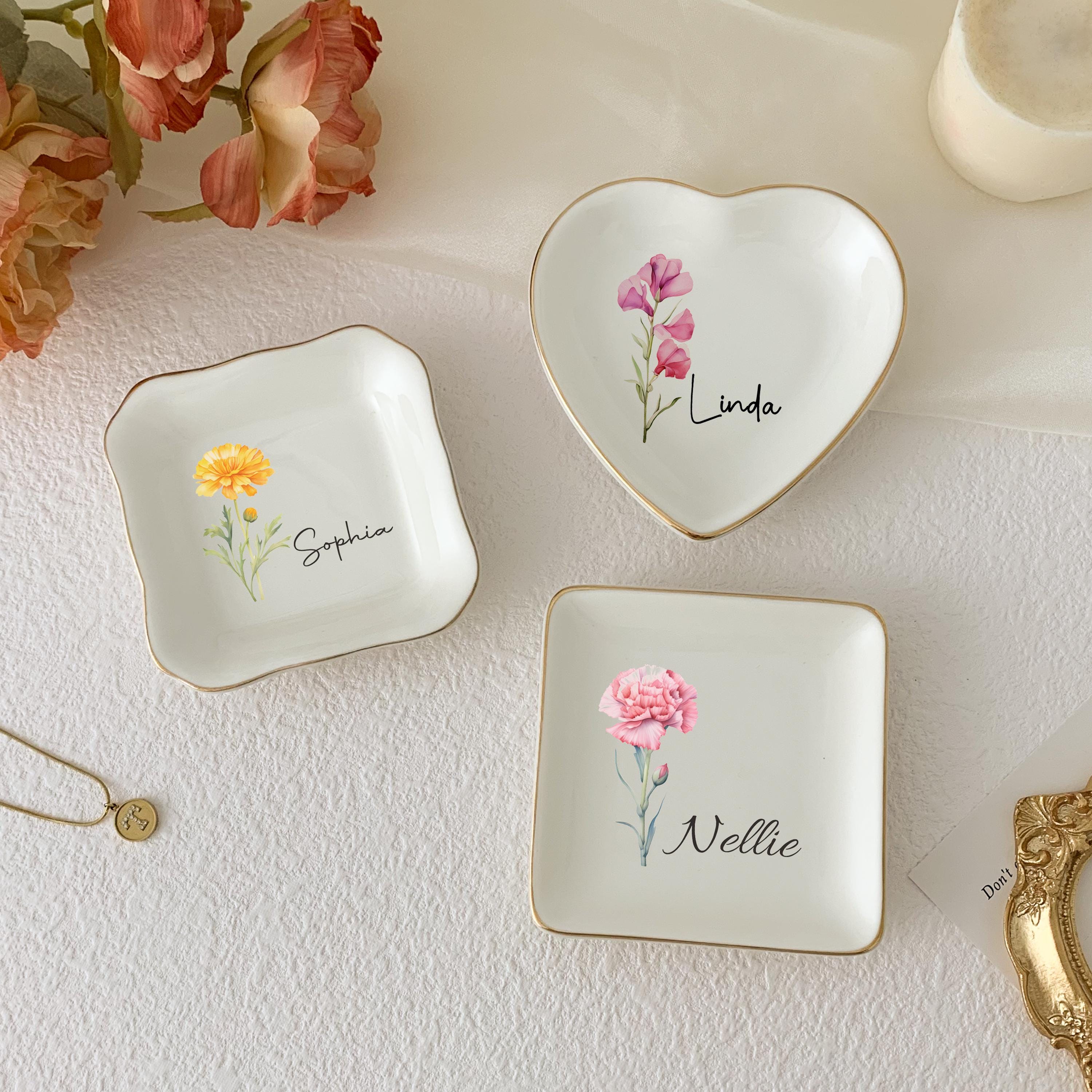 Personalized Jewelry Dish - Bridesmaid Gifts
