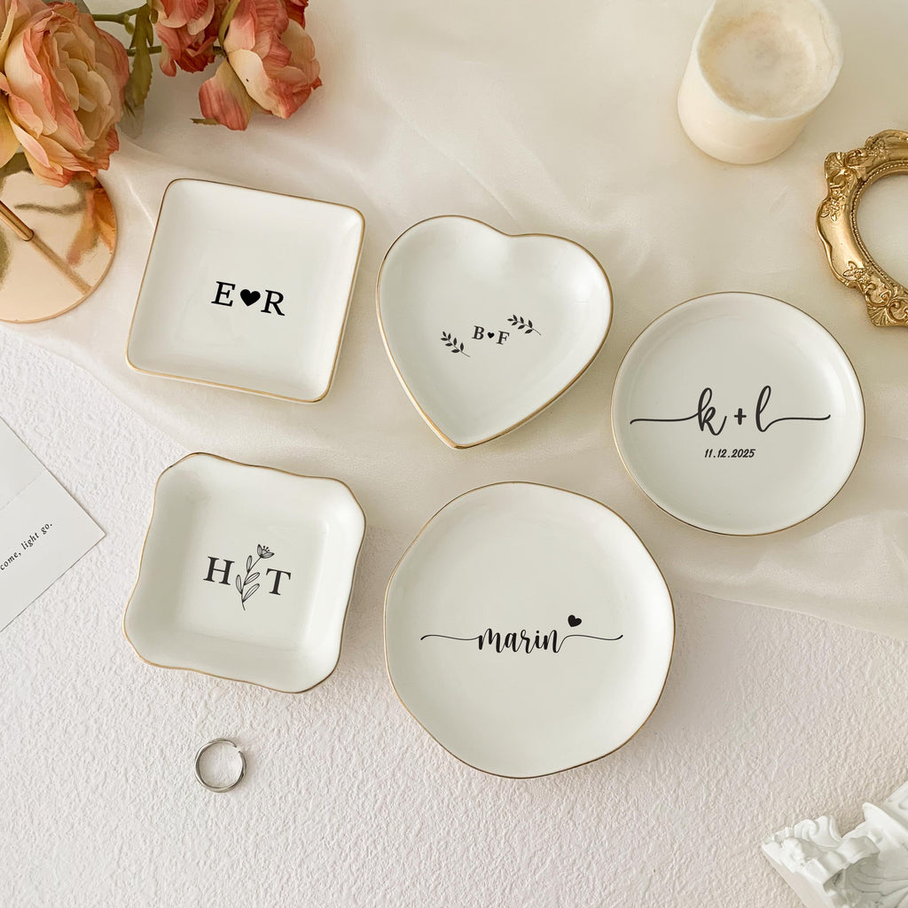 Personalized Jewelry Dish - Bridesmaid Gifts