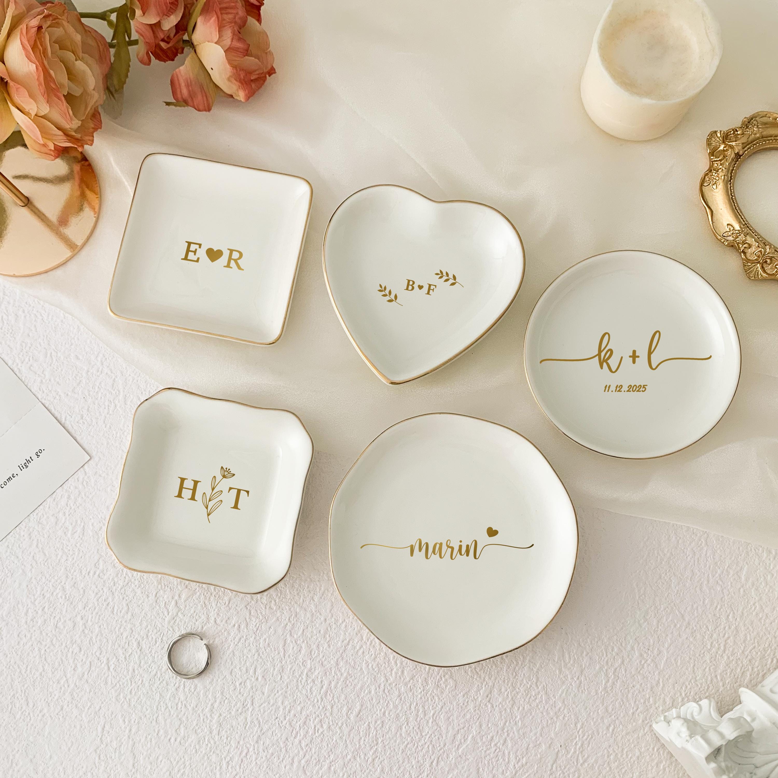 Personalized Jewelry Dish - Bridesmaid Gifts