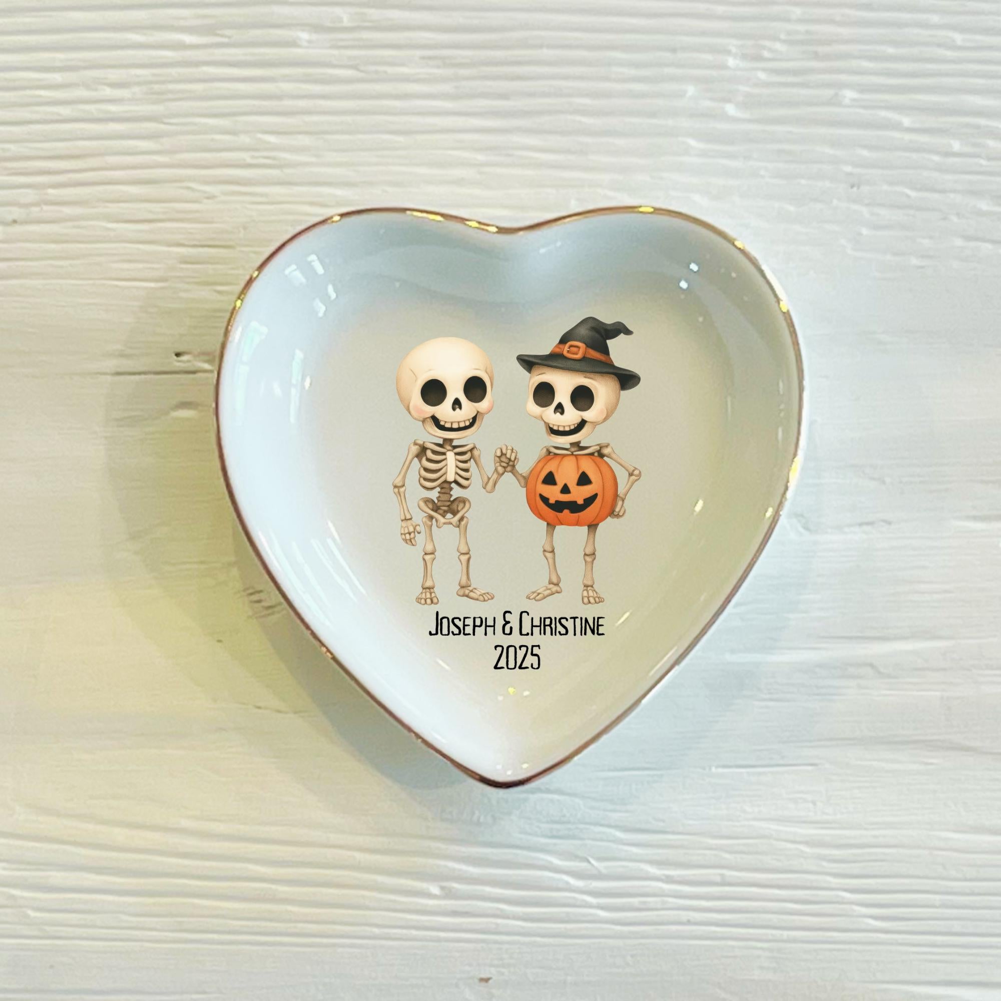 Custom Ceramic Halloween Jewelry Holder